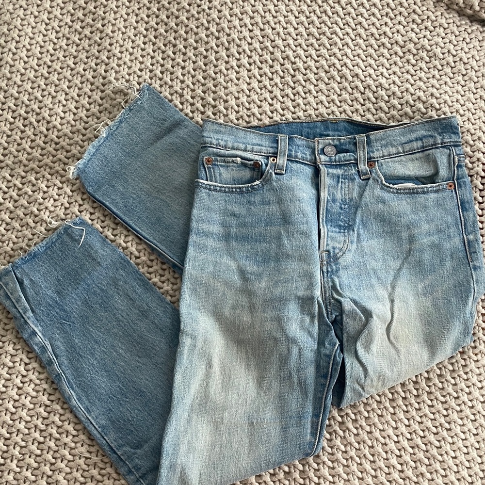 Levi's Light Blue Women's Straight Leg Jeans